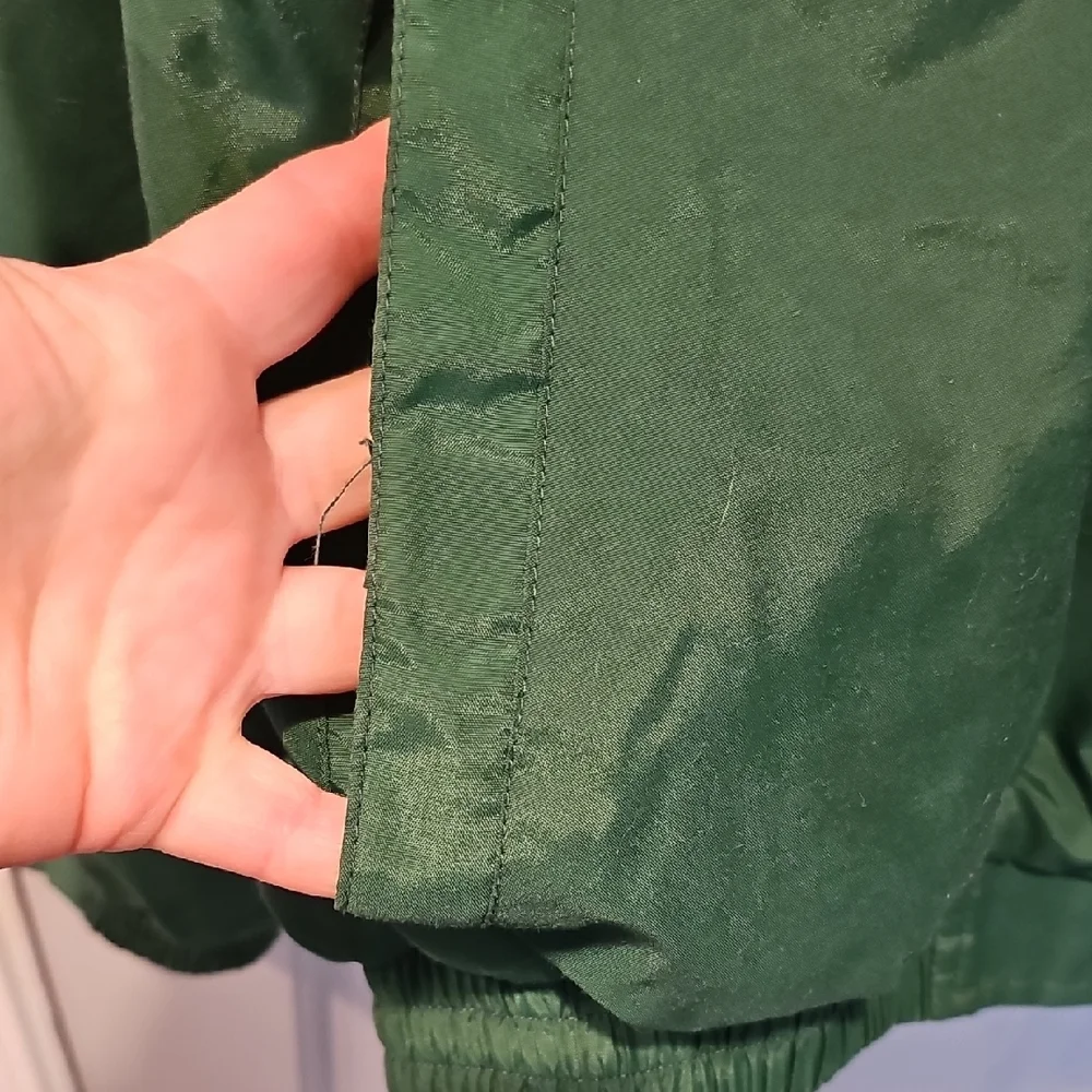 90s Reebok Windbreaker Jacket  Men Large Green Blue White Outerwear Activewear